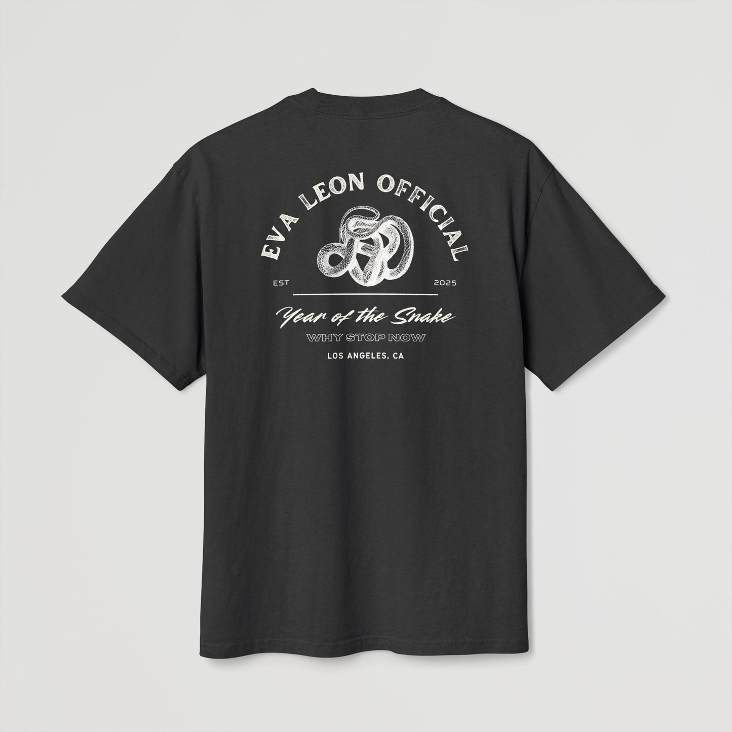 OVERSIZED "YEAR OF THE SNAKE" BOXY TEE