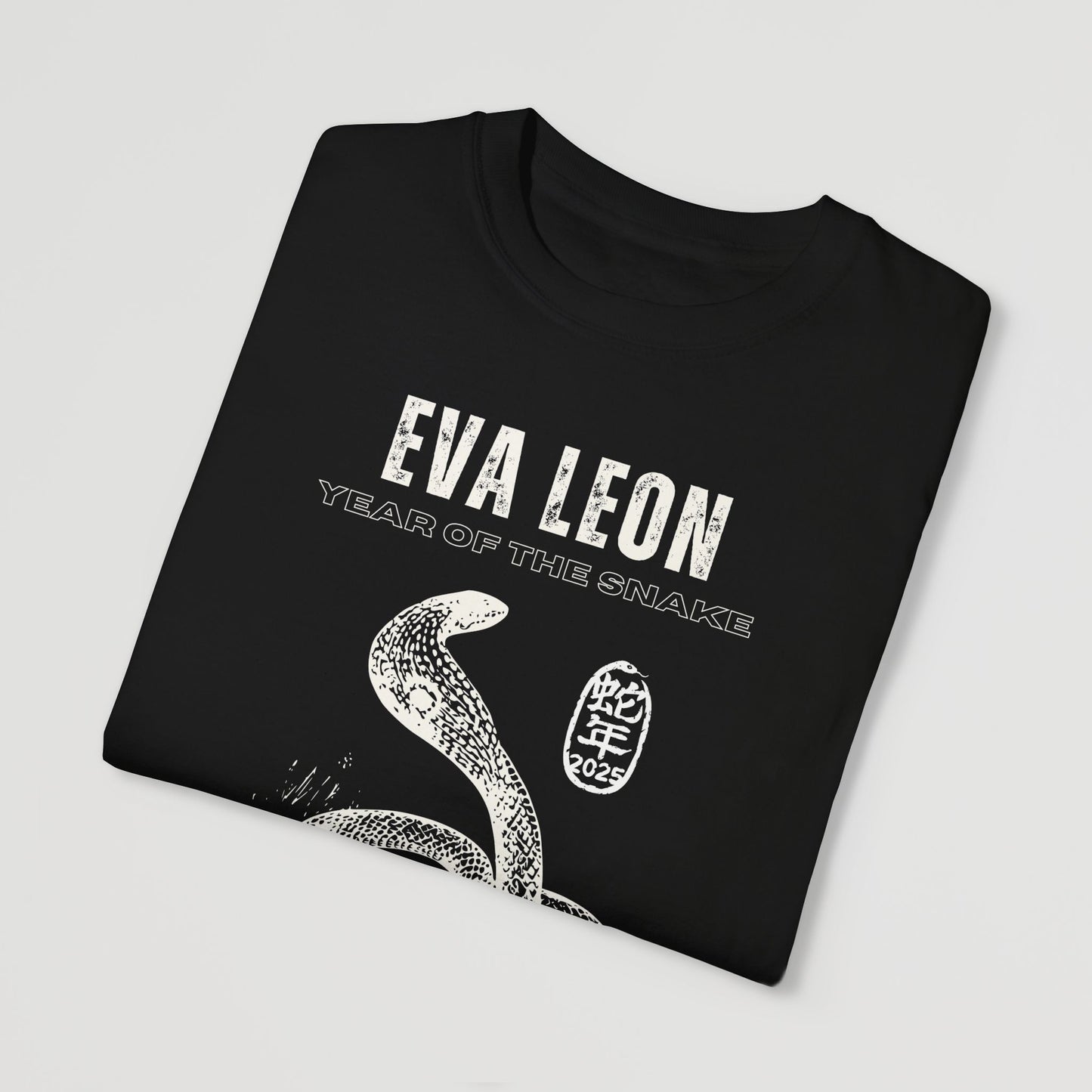 "YEAR OF THE SNAKE" FRONT GRAPHIC PREMIUM HEAVYWEIGHT TEE