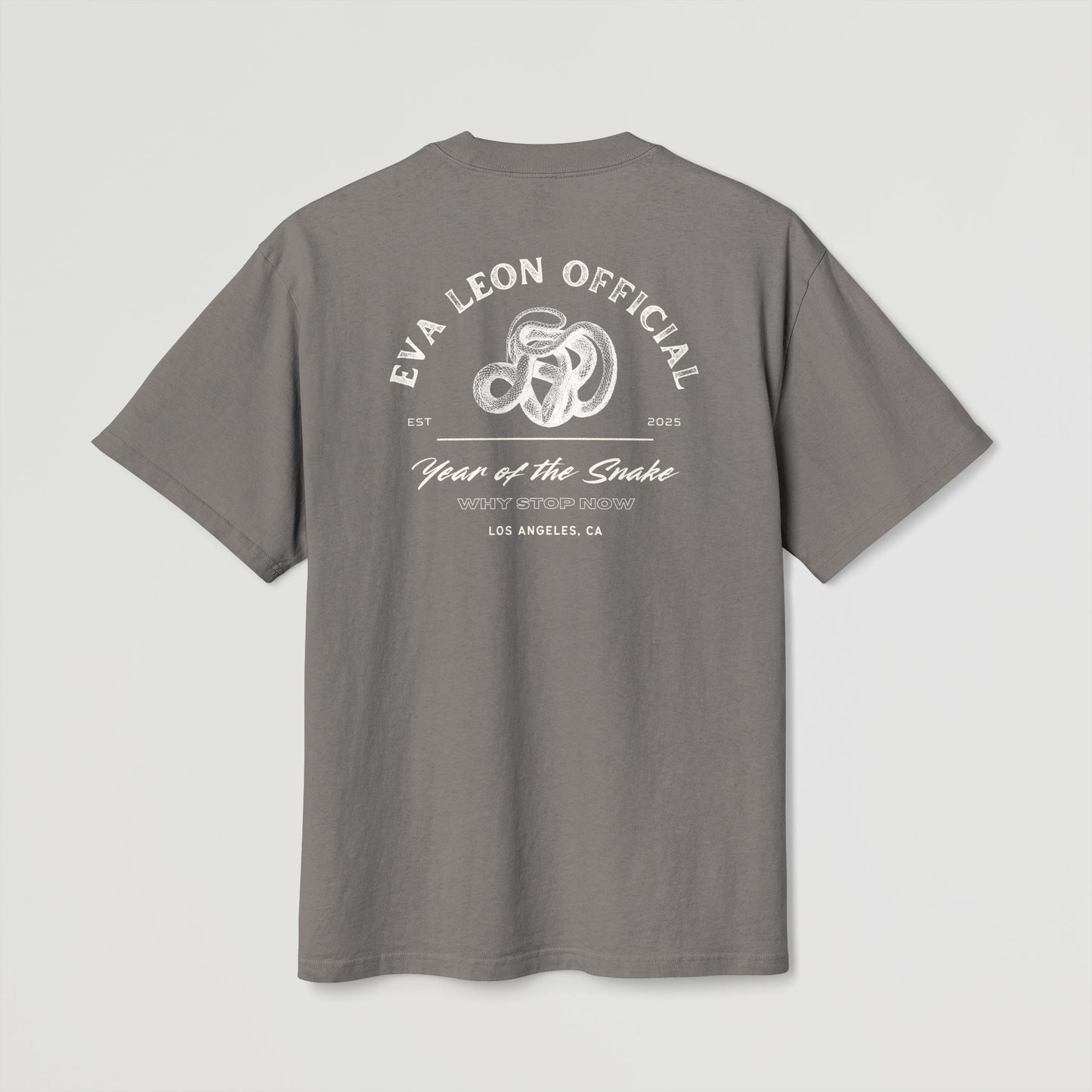 OVERSIZED "YEAR OF THE SNAKE" BOXY TEE